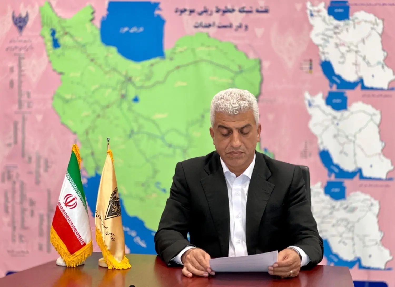 نخستین قطار ترانزیتی روسیه پس از ۱۰ روز وارد بندر خشک ریلی تهران شد
