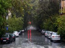 باران و برف در جاده‌های ۱۷ استان

